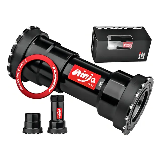 Movimento Central Token Ninja Bb92 Para Pedivelas Shimano Foto 1