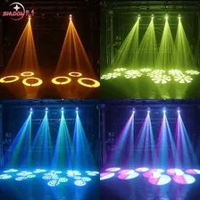 Moving Head Spot Led Osram 30w Globo + Disco De Cor Dmx Dj Foto mini 4