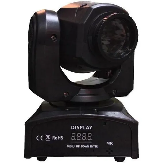 Moving Head Spot Led Osram 30w Gobo + Disco De Cor Dmx Foto 1