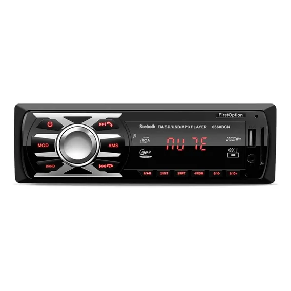 Mp3 Player Radio Bluetooth Usb Sd First Option Automotivo Foto 1