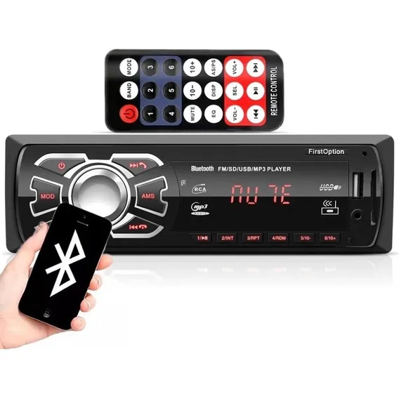 Mp3 Player Radio Bluetooth Usb Sd First Option Automotivo Foto 1