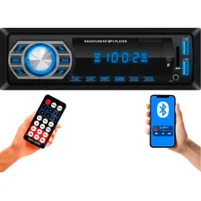 Mp3 Radio Automotivo Com Usb Sd Auxiliar Bluetooth 4x25w Foto mini 1