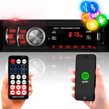 Mp3 Som Carro Automotivo Bluetooth Pendrive Sd Rádio Foto mini  3