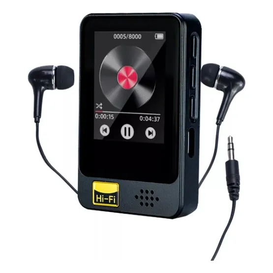 Mp4 Play Leitor De Mp3 E Mp4 Hifi Digital Com Tela De 1,8'' Cor Preto Foto 1