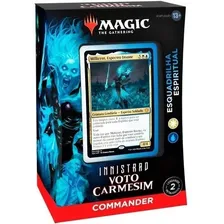 Mtg Commander Innistrad Voto Carmesim Esquadrilha Espiritual Foto mini  3