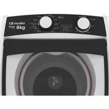 Mueller Lavadora de Roupas Energy 8kg lavadora de roupas branca 127V Foto mini 3