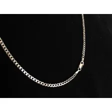 Muito Corrente Masculina Fina 60cm Em Prata 925 Cor Prateado Foto mini 3