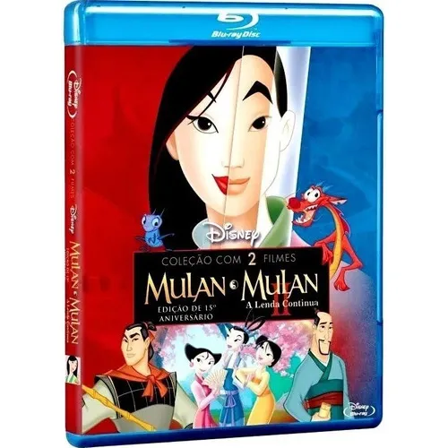 Mulan / Mulan 2 - A Lenda Continua - Blu-ray - Disney Foto 1