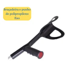 Muleta Canadense Fixa AlumĂnio Ajustável Regulável 130kg Par Cor Preto Foto mini 3