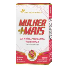 Mulher +mais 60 Cápsulas - Flora Nativa Sabor Sem Sabor Foto  mini 1