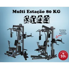 Multi Estação De Exercícios Completa Profissional Flex St Foto  mini 1