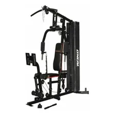 Multi Estação De Musculação Semi Profissional C/leg Press Cor Da Estrutura Preto Cor Do Estofamento Preto Foto mini 1
