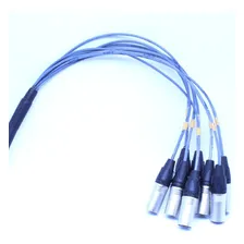 Multicabo 8 Vias Pronto Bateria Percussão 15 M Multi Cabo Profissional Cor Preto Foto mini 4