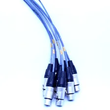Multicabo 8 Vias Pronto Bateria Percussão 15 M Multi Cabo Profissional Cor Preto Foto mini 3