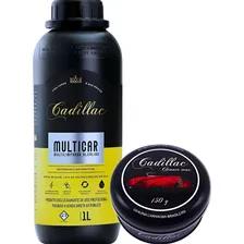 Multicar 1l Cadillac Multilimpador + Cera Cleaner Wax 150g Foto mini 1