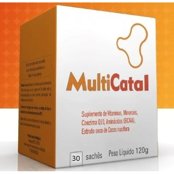 Multicatal Multivitamínico E Minerais Catalmedic Sabor Frutas Vermelhas Foto 1