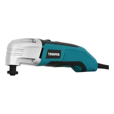 Multiferramenta Oscilante Elétrica 300w Cortador Elétrico com Acessórios e 6 niveis de velocidade inclui lixas lamina de corte e raspagem lixar debastar corte de imersão Tssaper 127v Foto mini 3