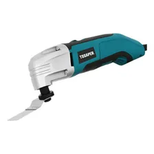 Multiferramenta Oscilante Elétrica 300w Cortador Elétrico com Acessórios e 6 niveis de velocidade inclui lixas lamina de corte e raspagem lixar debastar corte de imersão Tssaper 127v Foto mini 2