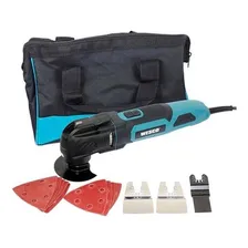 Multiferramenta Oscilante Elétrica 300w Kit Acessórios Wesco WS5123 220V Foto mini 1