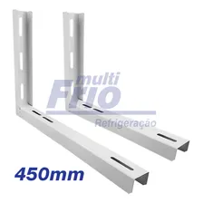 Multifrio Refrigeração Branco Suporte Ar Condicionado Aço Carbono 450mm Até 12000 Btus Foto mini 1