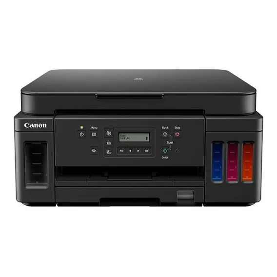 Multifuncional Canon Com Tanque De Tinta Mega Tank G6010 Wi- Cor Preta Foto 1