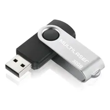 Multilaser Twist PD589 pendrive preto 32gb Foto mini 1