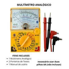 Multímetro Analógico Profissional ID-8800M Foto mini 4