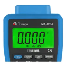 Multimetro Digital Automotivo Ma 120 Temperatura Rpm Minipa Foto mini 3