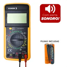 Multímetro Digital Com Capacímetro E Beep Dt9205a Foto mini 2