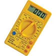 Multimetro Digital Dt 830b Amarelo Volts, Amper E Ohmimetro Foto mini 1
