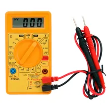 Multimetro Digital Dt 830b Amarelo Volts, Amper E Ohmimetro Foto mini 2