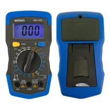 MultÃmetro Digital Exbom Md-180l Display Iluminado Com Beep Foto mini 4