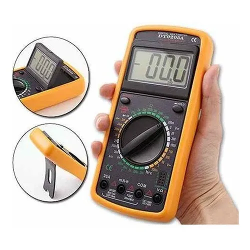 Multimetro Digital Gc-9205 C/ Capacimetro Profissional 200m Foto 1