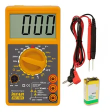 Multímetro Digital Hikari Hm 1001 Beep Continuidade Lcd Foto  mini 1