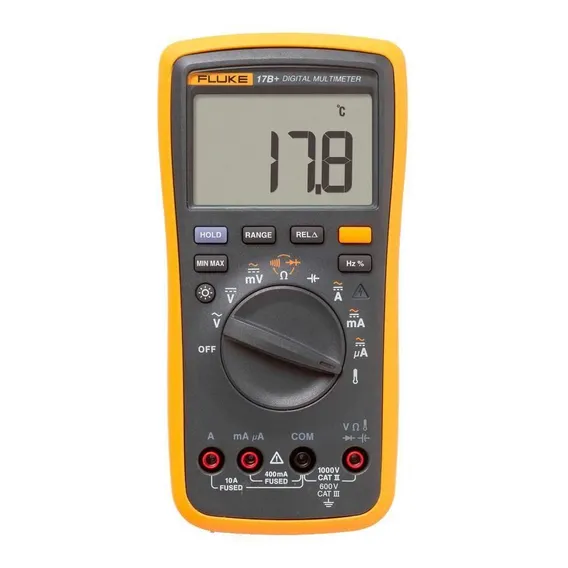 Multímetro Digital Portátil Cat Iii 17b+ Fluke Foto 1