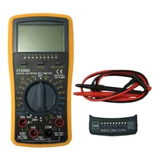 Multimetro Digital Profissional C Teste Cabo De Rede Dt4300a Foto  mini 1