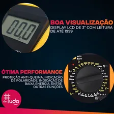 Multímetro Digital Profissional Lelong Le-971 Bateria Inclus Foto mini  3
