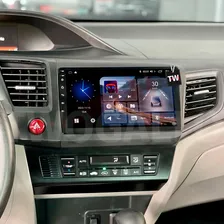 MultimÃdia Android Gps Carplay Honda Civic 2012 À 2016 9pol Cor Preto Foto mini 2