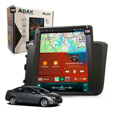 Multimídia Tesla Honda Civic 2012 À 2016 Android Carplay Foto  mini 1