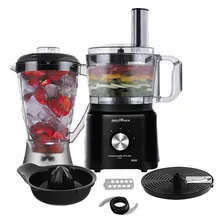 Multiprocessador Britania 3x1 900w Bmp900p Preto 110v+n/fis Foto mini  2