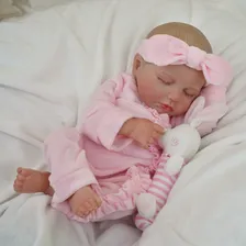 Multitrust Realista Pintada Boneca BebĂȘ Reborn Boneca Realista 48cm Olhos Castanhos Menina Boneca Foto mini 4