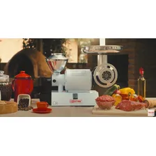 Multiuso Moedor Carne E Café Bivolt + 07 Discos E Kit Funil 127v/220v Foto mini 4