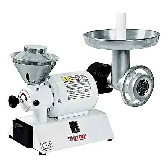 Multiuso Moedor Carne E Café Bivolt + 07 Discos E Kit Funil 127v/220v Foto 1