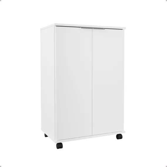 Multiuso Pratic Branco - Armario Multiuso Organizador Escritorio, Sapateira, Cozinha E Lavanderia Foto 1