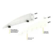 Multivisão suporte para microondas forno elétrico cafeteira multius branco Foto mini 3