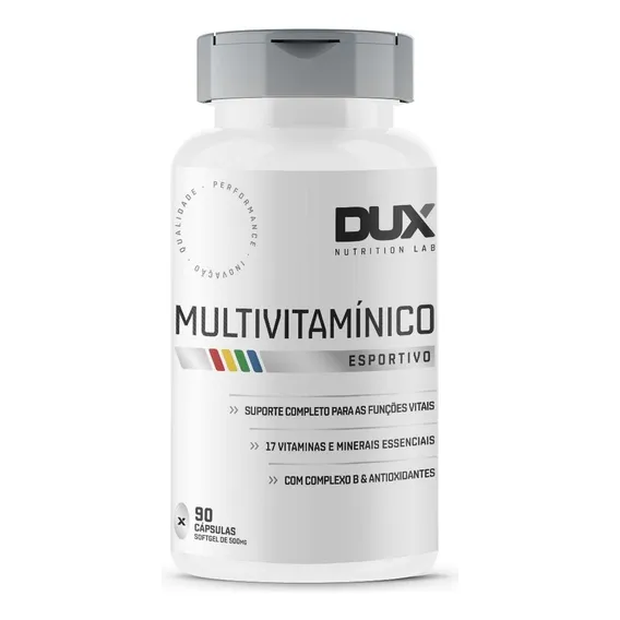 MultivitamĂnico 90 Cápsulas Dux Nutrition PolivitamĂnico Foto 1