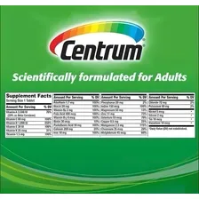 MultivitamÃnico Centrum Adulto 425 Tablets Foto mini 4