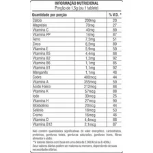 Multivitaminico Complex - 30 Tabletes - Fisionutri Foto mini  2