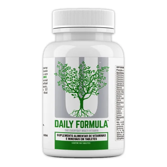 Multivitaminico Daily Formula Universal Nutrition 100 Tabs Foto 1