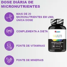 Multivitamínico Growth Supplements 120 cáps - Nova fórmula Foto mini 4